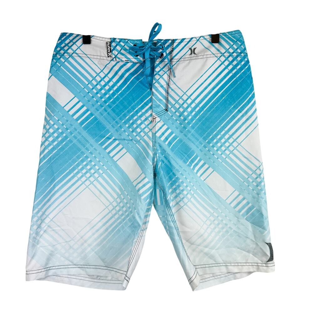 Hurley for Buckle Board Swim Shorts Blue 22” Outseam Mens - 30